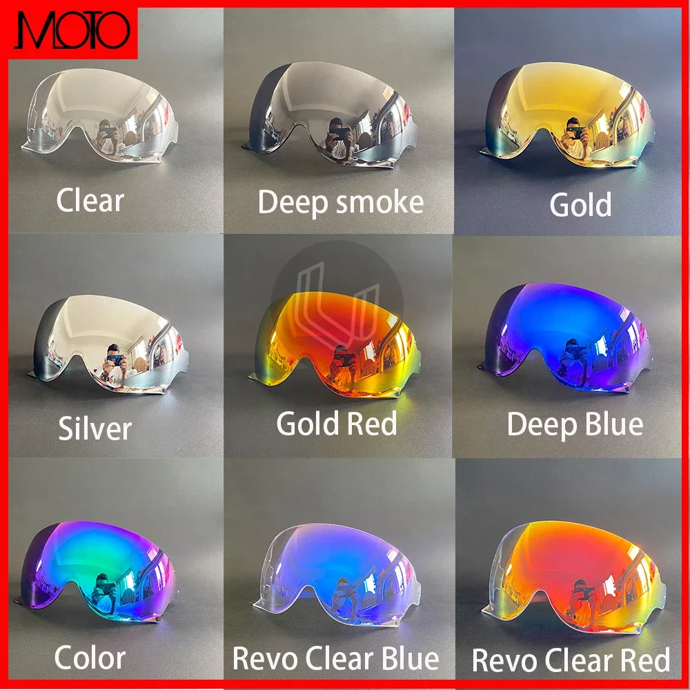 3/4 Helmet Visor Motorcycle Half Helmet Visor Lens for SHOEI JO EX-ZERO CJ-3