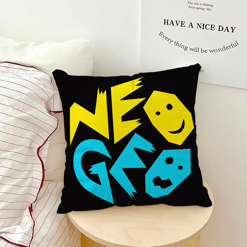 غطاء الوسادة n-Neo وسادة عصرية ناعمة مريحة كيس جيو لأريكة غرفة المعيشة ديكور المنزل n-Neogeo S-SNK أغطية حماية #6