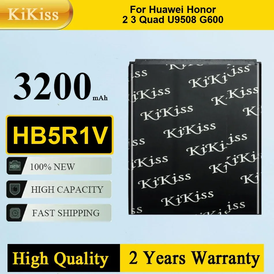 

HB5R1V Li-ion Battery For Huawei Honor 2 3 Quad U9508 G600 U8950 T8950 U9508 U8832D U8836D G500 C8826D G500C HN3-U01