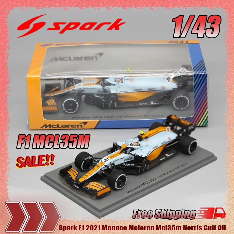 New In Stock Spark 1:43 F1 2021 Monaco Mclaren Mcl35m Norris Gulf New In Stock Spark 1:43 F1 2021 Monaco Mclaren Mcl35m Norris Gulf