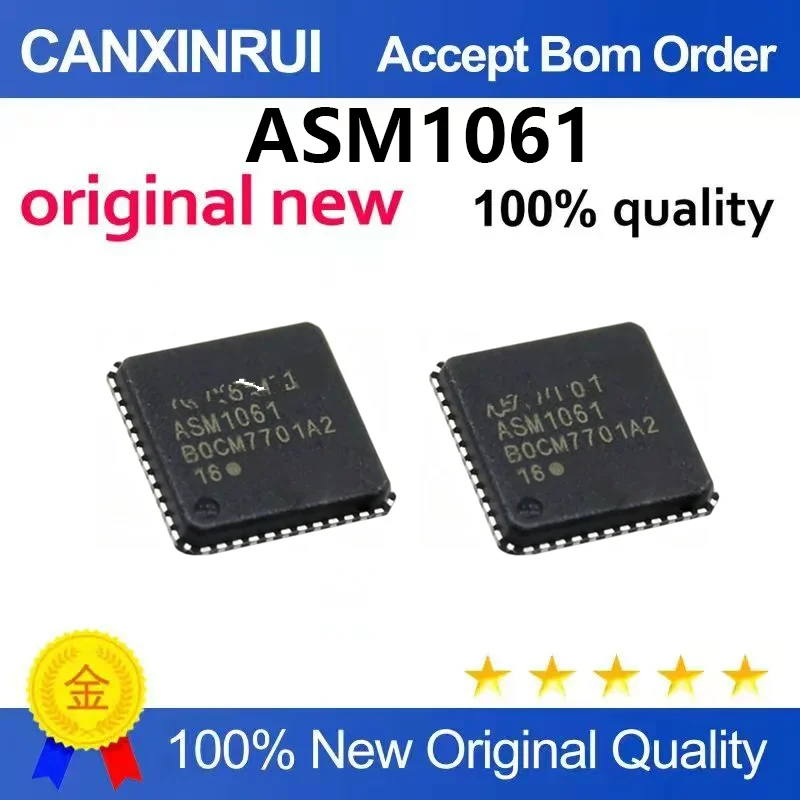 （5pcs-10pcs）New ASM1061 QFN-48 Package SSD Solid State Drive Chip