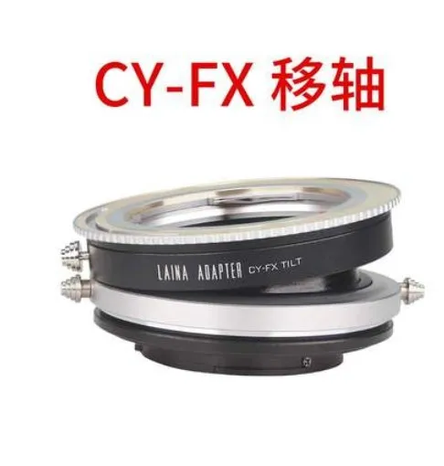 

CY-FX tilt lens adapter for ZEISS Contax Yashica cy Lens to Fujifilm FX XE3/XE1/XH1/XA7/XA10/xt10 xt30 xpro2 xt4 xt100 camera