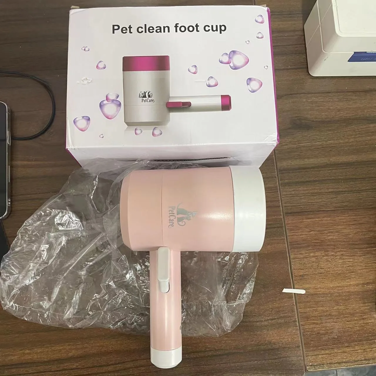 Pet Foot Cleaning Cup Cat and Dog Pressing Automatic Foot Cleaning Cup Paw Washing Cup Foot Washing Cup Pet Supplies Cross-borde