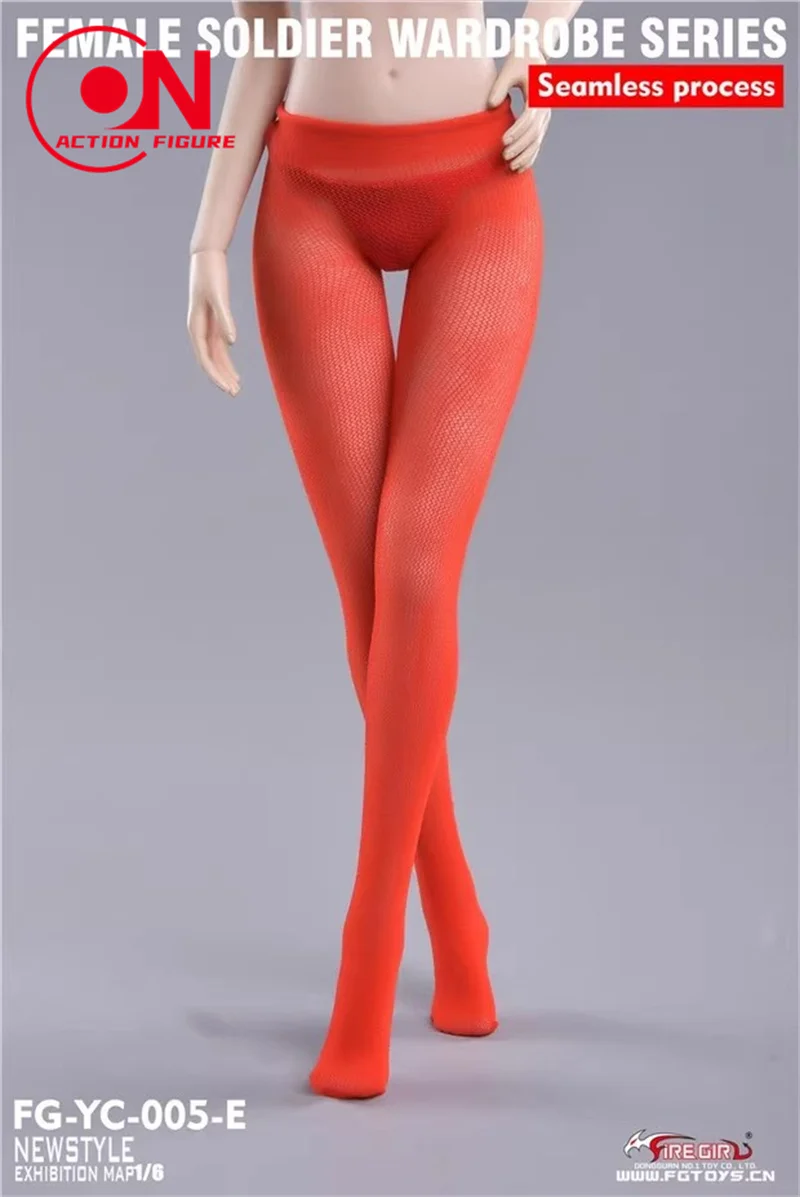 FG-YC-005 1/6 Sexy Female Soldier Figure Accessory Wardrobe Series Seamless Pantyhose Clothes Model fit 12'' Action Figure Body #5