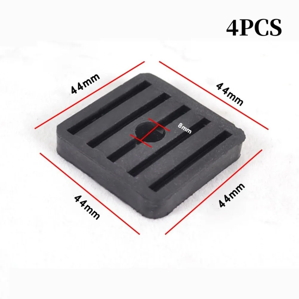 Rubber Anti Vibration Pads 4 Pack for Air Conditioner Outdoor Installation to Minimize Noise Emission and Slippage