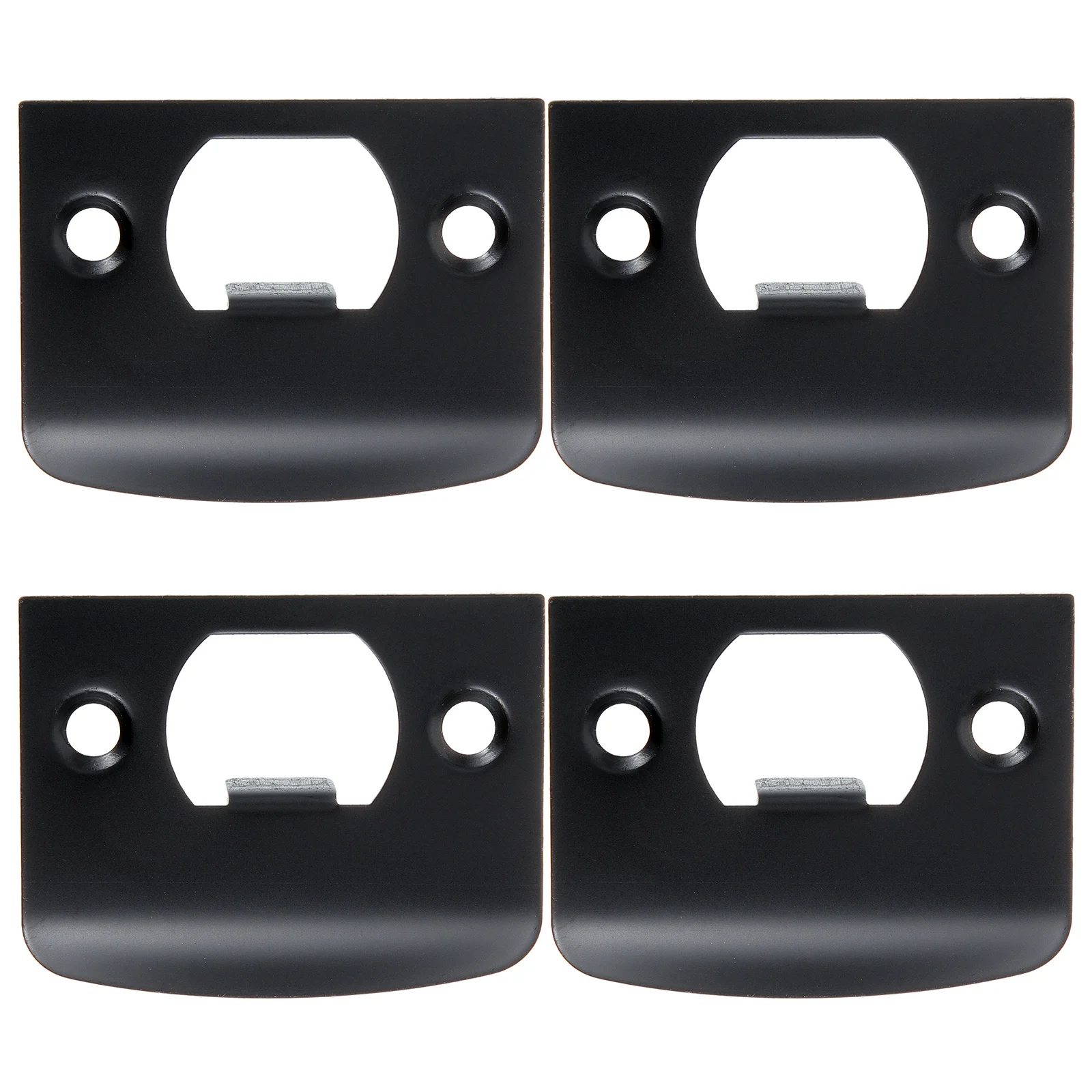 

4Pcs Deadbolt Strike Plates Stainless Steel Front Door Reinforcement Deadbolt Lock Cover Plates Door Security Repair