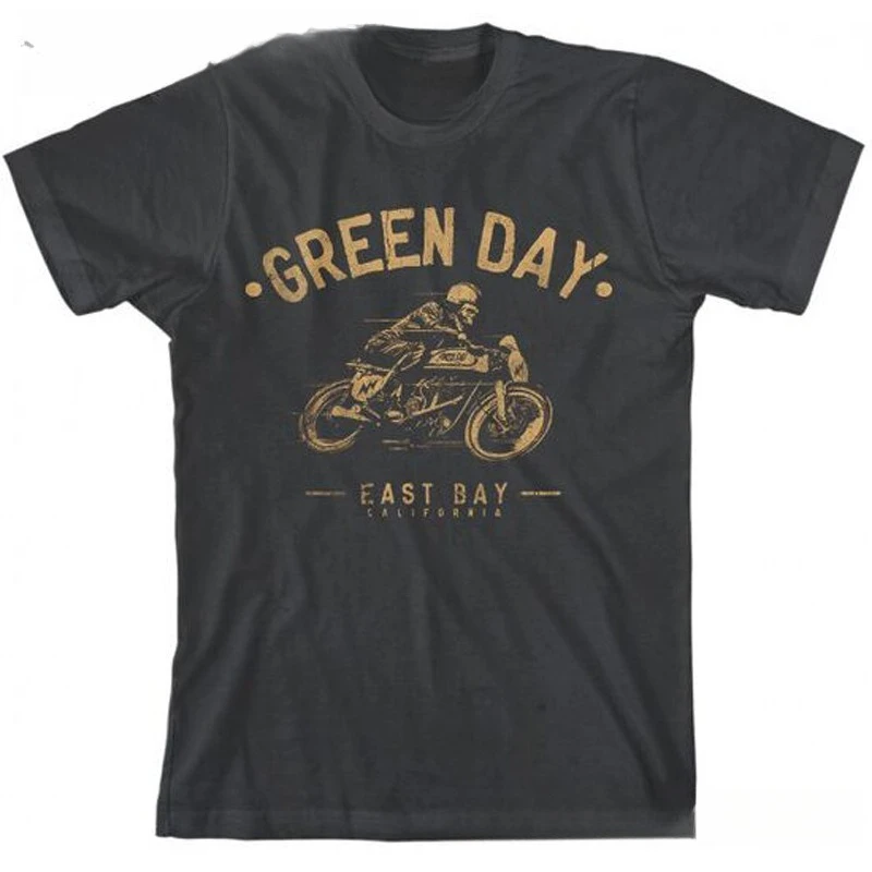 2026 new Green Day Rock Band Print Short-Sleeved T-Shirt  Summer Loose Retro Style  Boys' Clothing for Children
