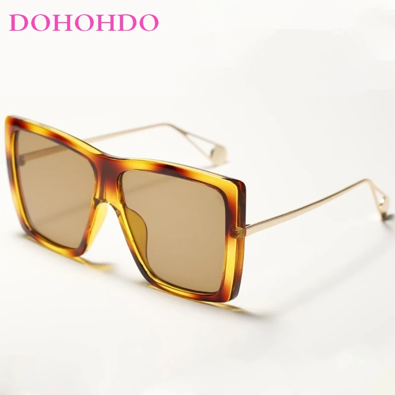 

DOHOHDO New Classic Square Women Sunglasses 2024 Luxury Brand Designer Eyeglasses Men's Sun Glasses Female UV400 Eyewear Shades