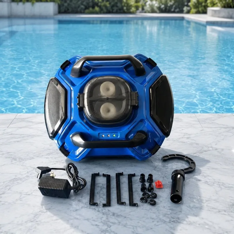 Swimming Pool Suction Machine Intelligent Swimming Pool Cleaning Robot Wireless Vacuum Cleaner Automatic Swimming Pool Filter