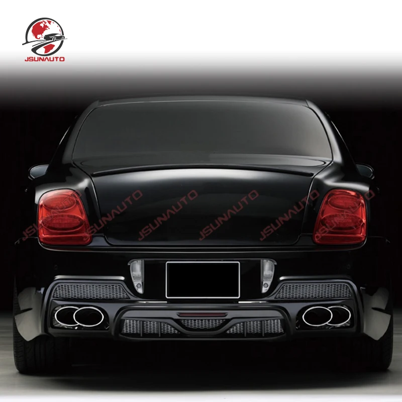 New Design WD Style Carbon Rear Trunk Wing Spoiler For 05-12 Bentley Flying Spur Rear Spoiler Carbon Part