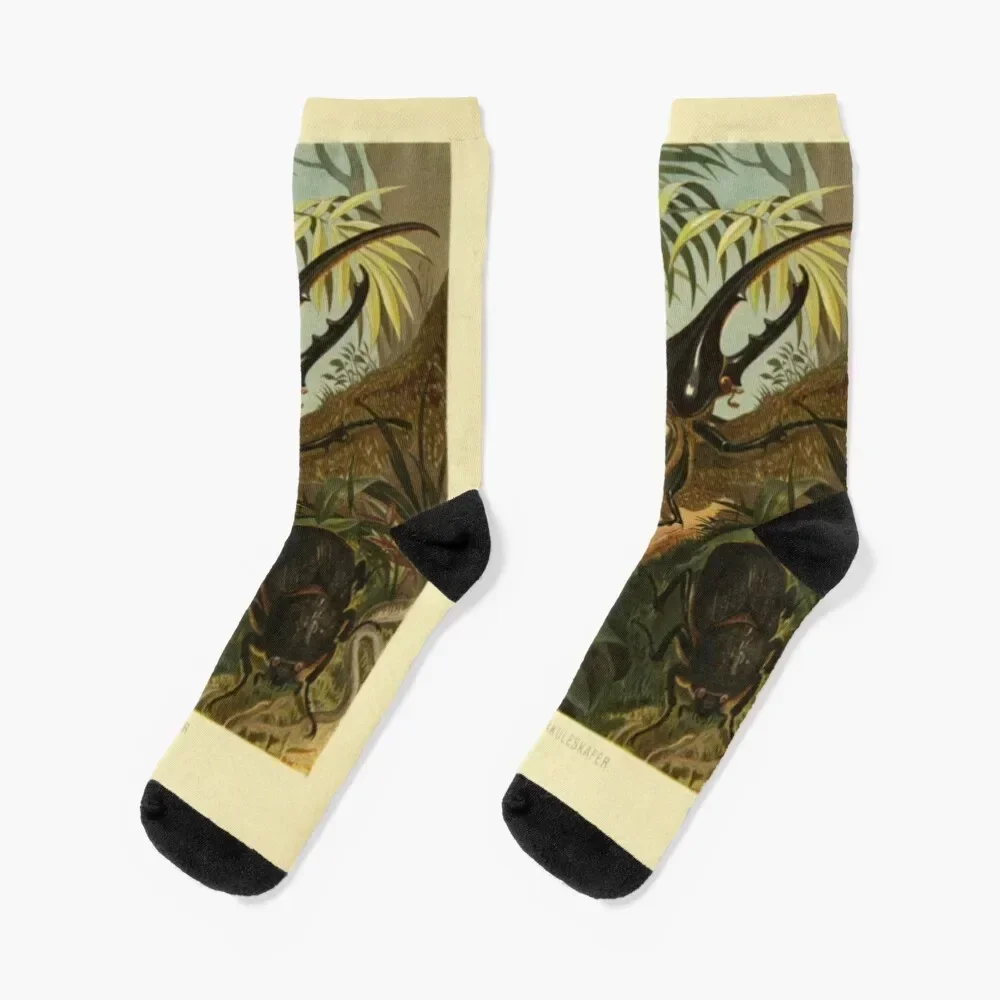 Hercules Beetle Socks winter golf Socks Ladies Men's