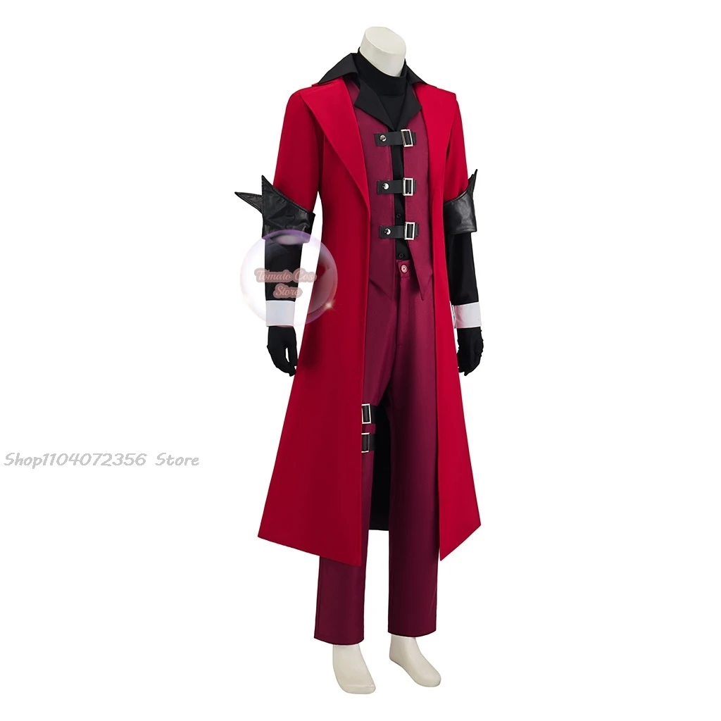 Anime Devil May Cry cosplay coat Dante Red windbreaker handsome Costume halloween apparel white wig