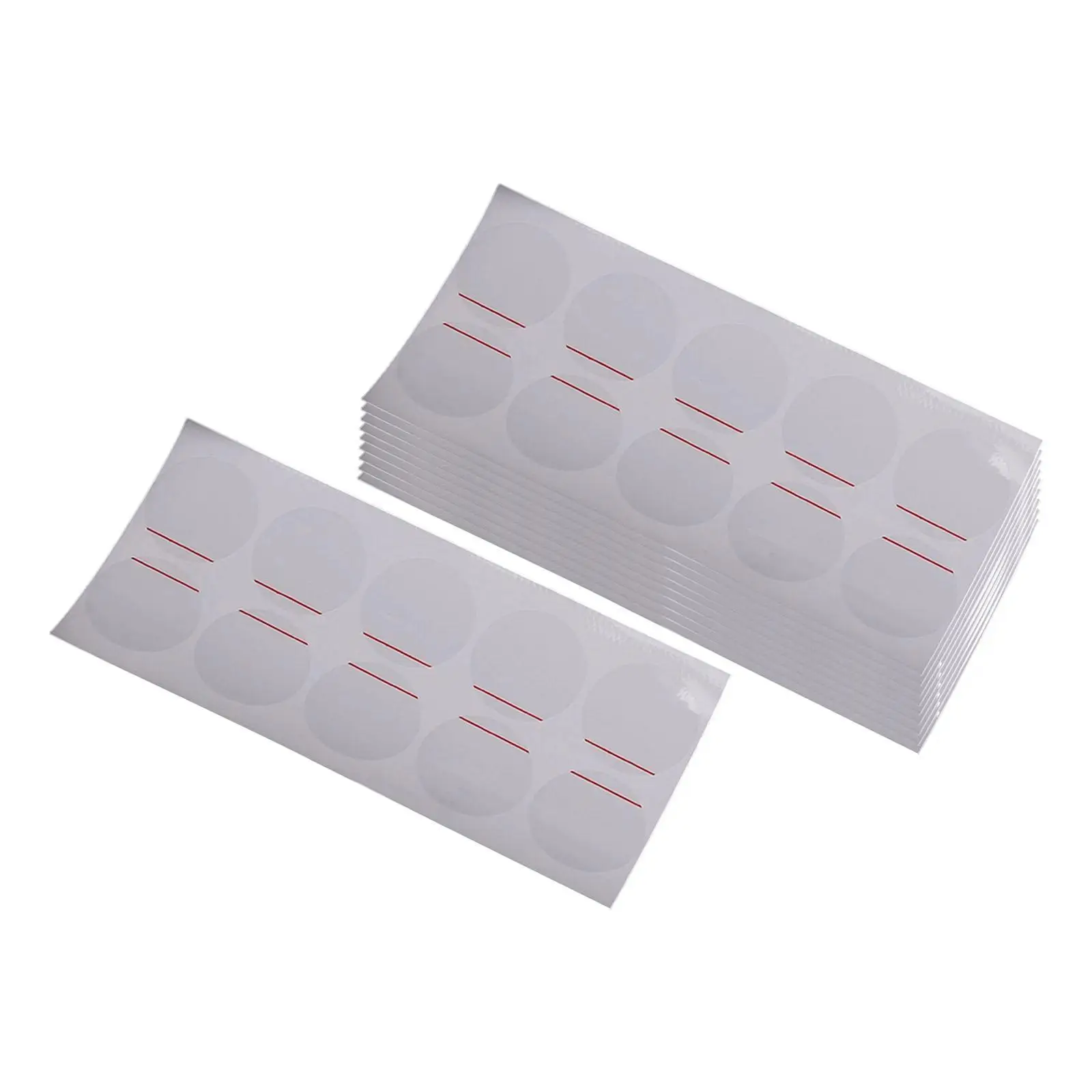 10x Watch Back Cover Protective Film,PE Guard,Full Coverage for Watch Maintenance,Protection,Round,Watch Back Case Protector