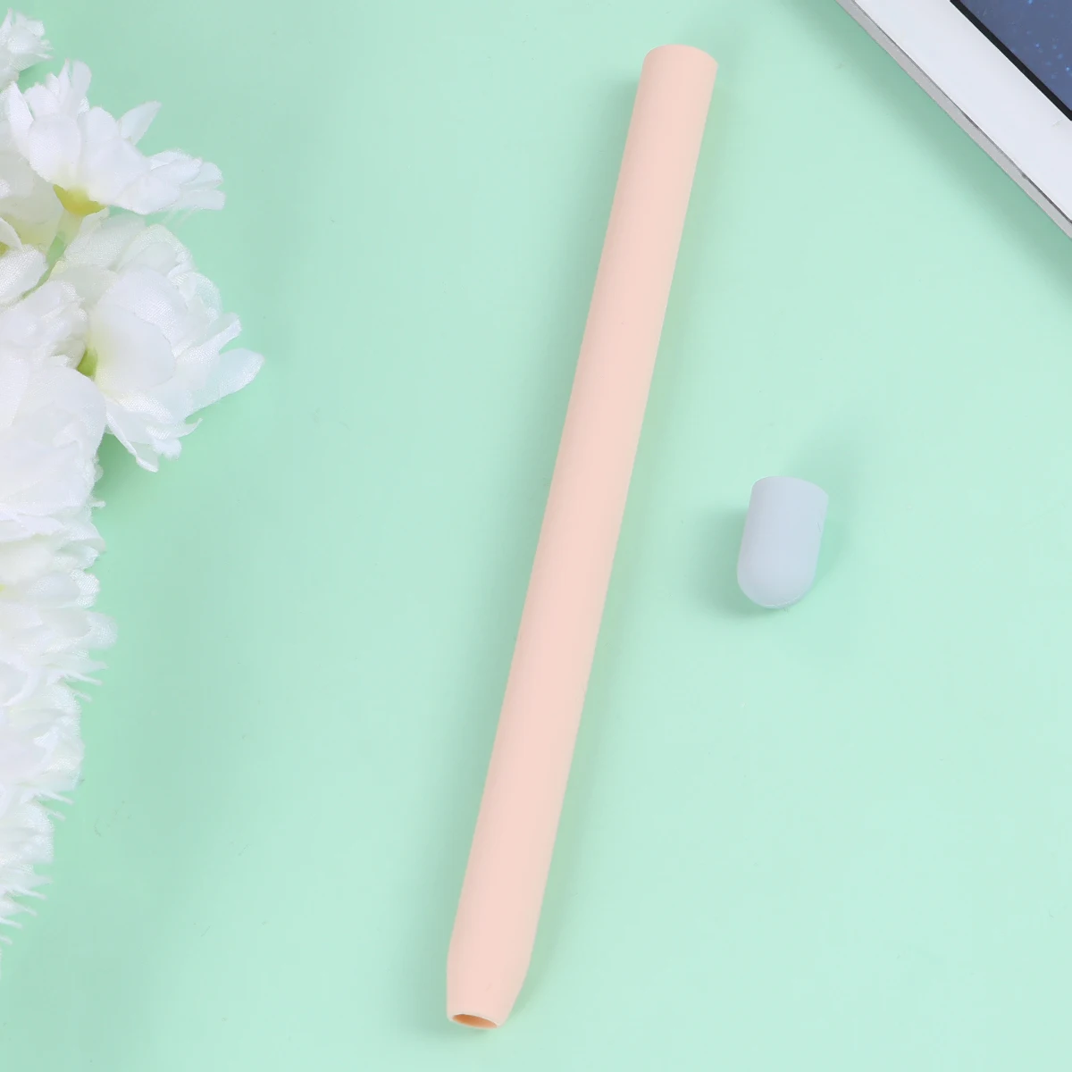 

Touch Pen Silicone Case Pink Stylus Cover Protective Sleeve 360 Full Protection Compatible Pencil 2nd Generation Touch Pen