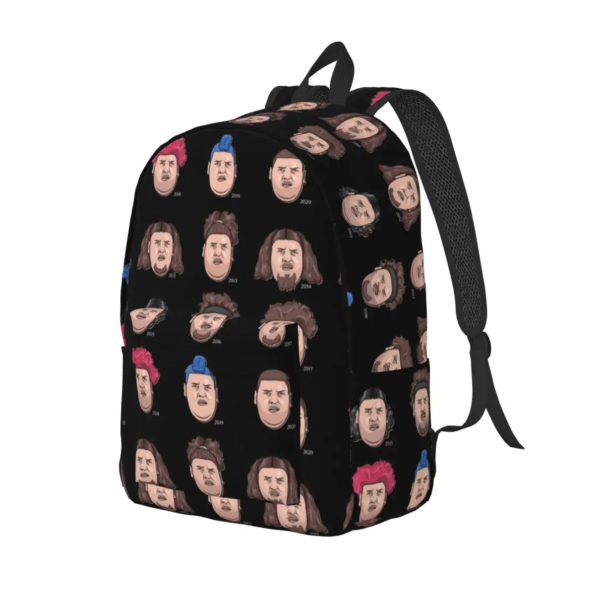 The 9 Faces Of Rainer Winkler Drachenlord Backpack Casual School Travel Daypack Superstar Laptop Computer Shoulder Bag Outdoor