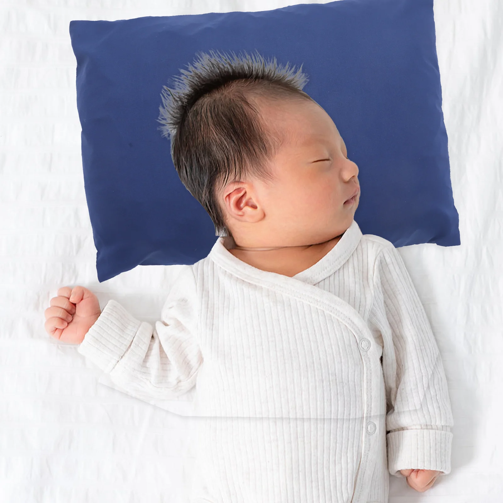 قطعتان من أغطية الوسائد الصغيرة للأطفال الصغار، غطاء وسادة مريح من القماش للسفر، غطاء مغلف، سهل الإزالة