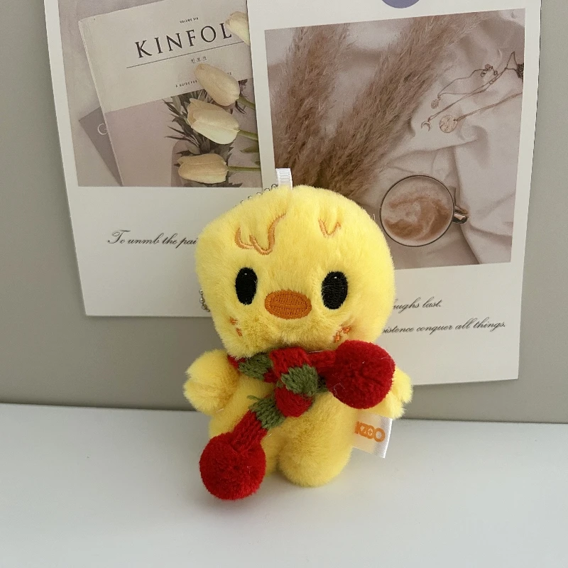 20cm SKZOO plush toy keychain cute Stray Kids keychain backpack pendant fan STAY toy pendant room decoration children's gift