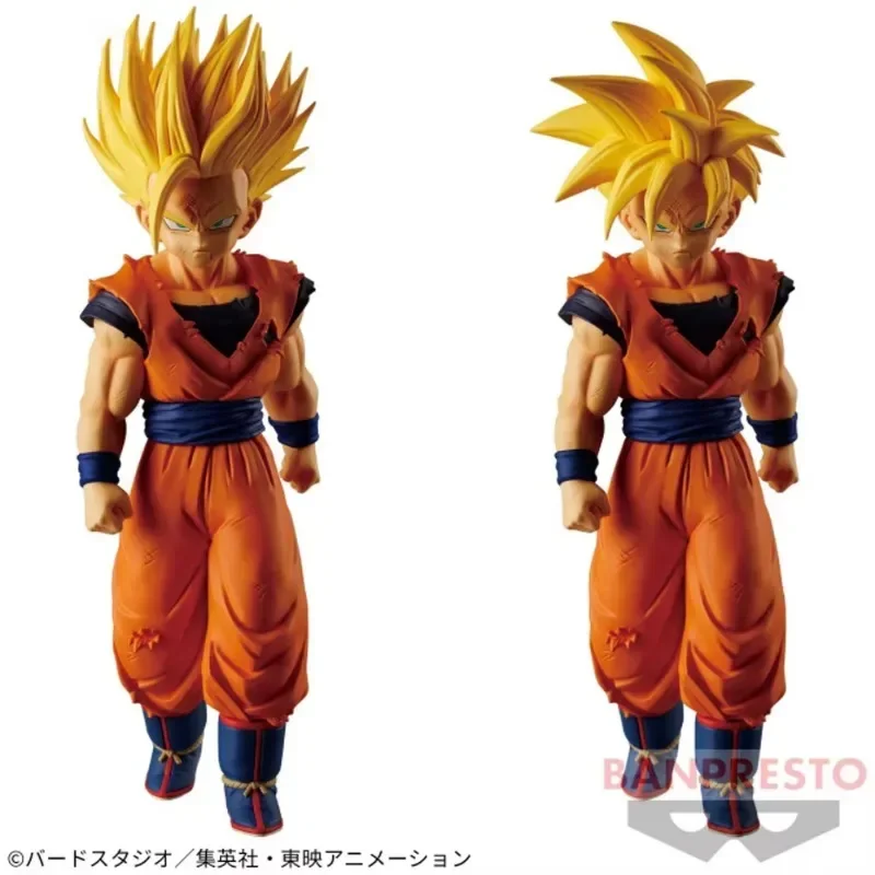 En Stock Original Bandai Dragon Ball Banpresto Solid Edge Works Son Gohan figura de Anime modelo de PVC adornos coleccionables juguetes regalos