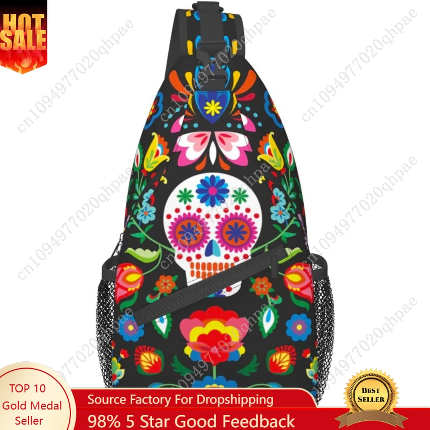 

VOOHDDY Sling Bag For Women Men Travel Hiking Backpack Crossbody Shoulder Chest Bags Casual Daypack Sport