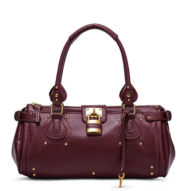 

Fashionable Vintage Luxury Diaper Bag Unique Designer For Women Large Capacity Leather Shoulder Bag Elegant Crossbody Minimalist