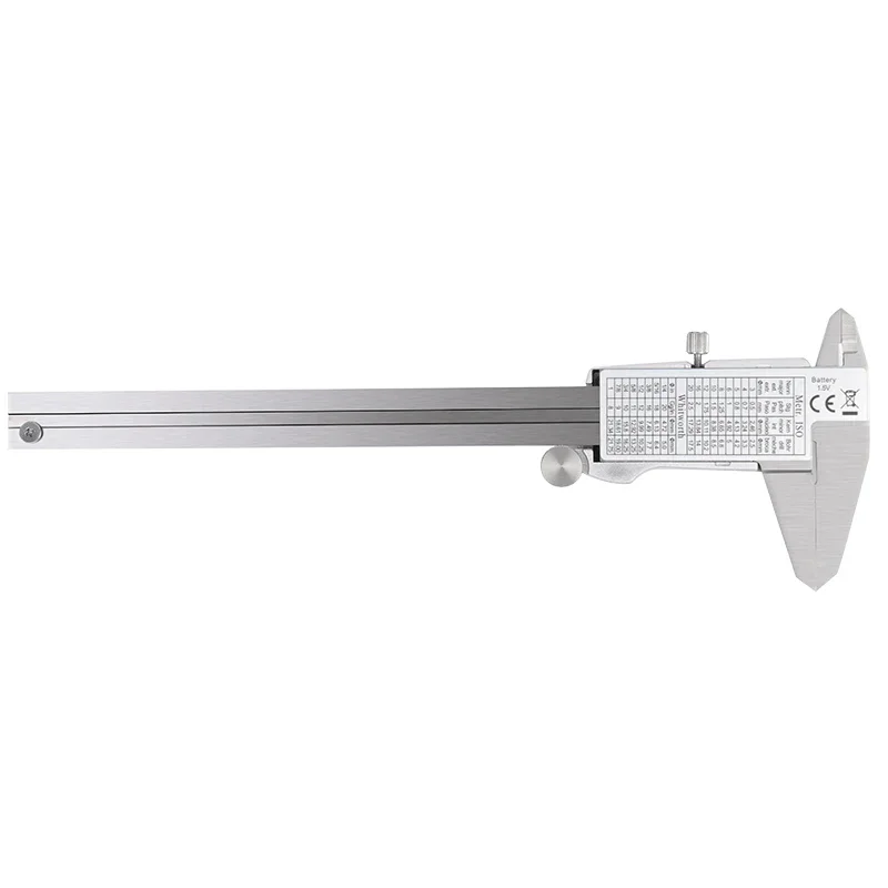 150mm Digital Caliper 6 Inches Stainless Steel Calipers Inch/Metric/Fractions Conversion 0.01mm Resolution with Box