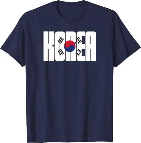 Patriotisches koreanisches Südkorea-T-Shirt, Flagge von Südkorea, koreanische Sportspiele, Sporttrikot, Fußball-Grafik-T-Shirt, Fußballkleidung – Detail 15