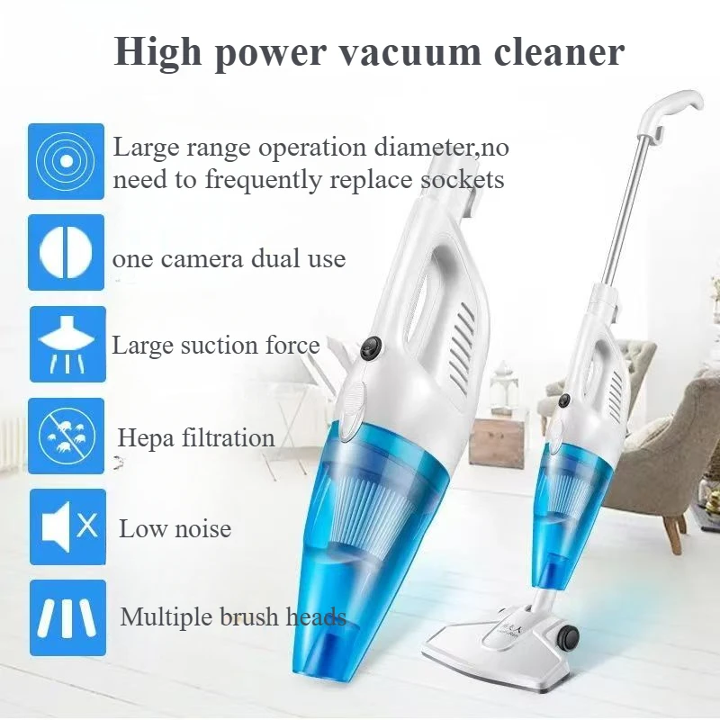 

Corded Vacuum Cleaner 16KPA Handheld Vacuum Cleaner The extra-long power cord is suitable for car cleaning hard floors