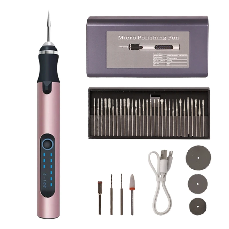 

Hot Sale Mini Cordless Woodworking Engraving Polishing Pen Rotary Tool for Household DIY