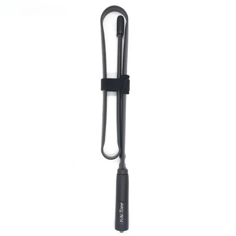 

CS Tactical Antenna 72cm Foldable SMA Male Dual Band 144/430MHz VHF/UHF For ICOM TYT BaoFeng walkie talkie Soft antenna