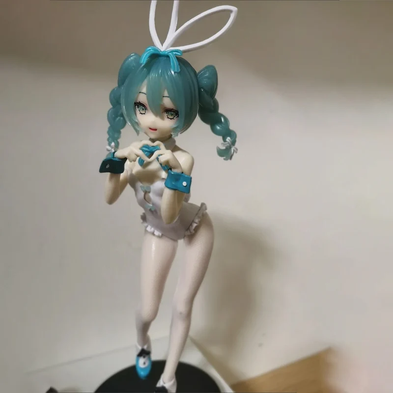 本物の初音ミク-bicute-バニー-rurudo-ホワイト版-27-センチメートルコレクション-pvc-模型玩具アニメフィギュア人形誕生日ギフト