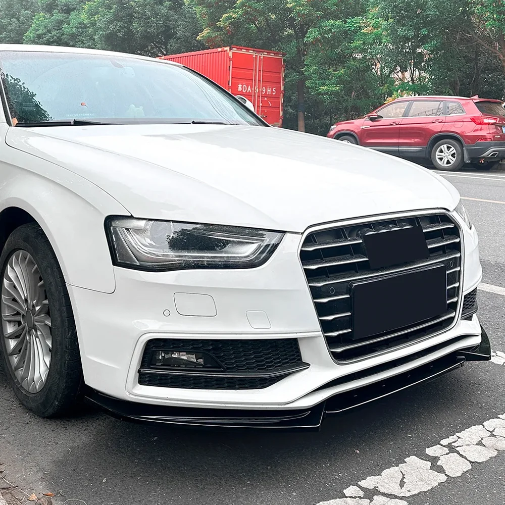 

Для Audi A5 S5 8T S-line 2012 2013 2014 2015 2016 2017 передний бампер спойлер сплиттер диффузор комплект кузова тюнинг Canard Lip