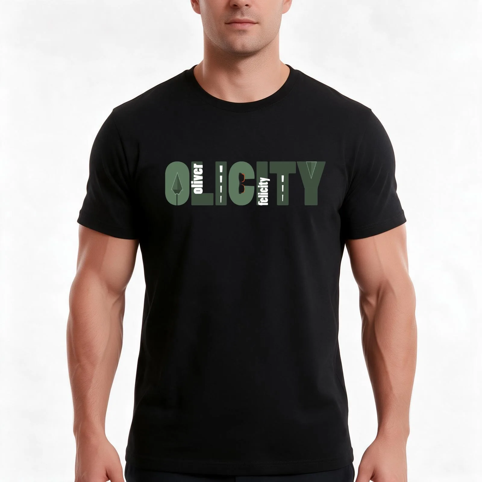 Olicity - Arrow Ship T-Shirt, Summer Casual Cotton Tee, Oversized Streetwear Tops, Vintage Graphic Print, Loose Fit Short Sleeve