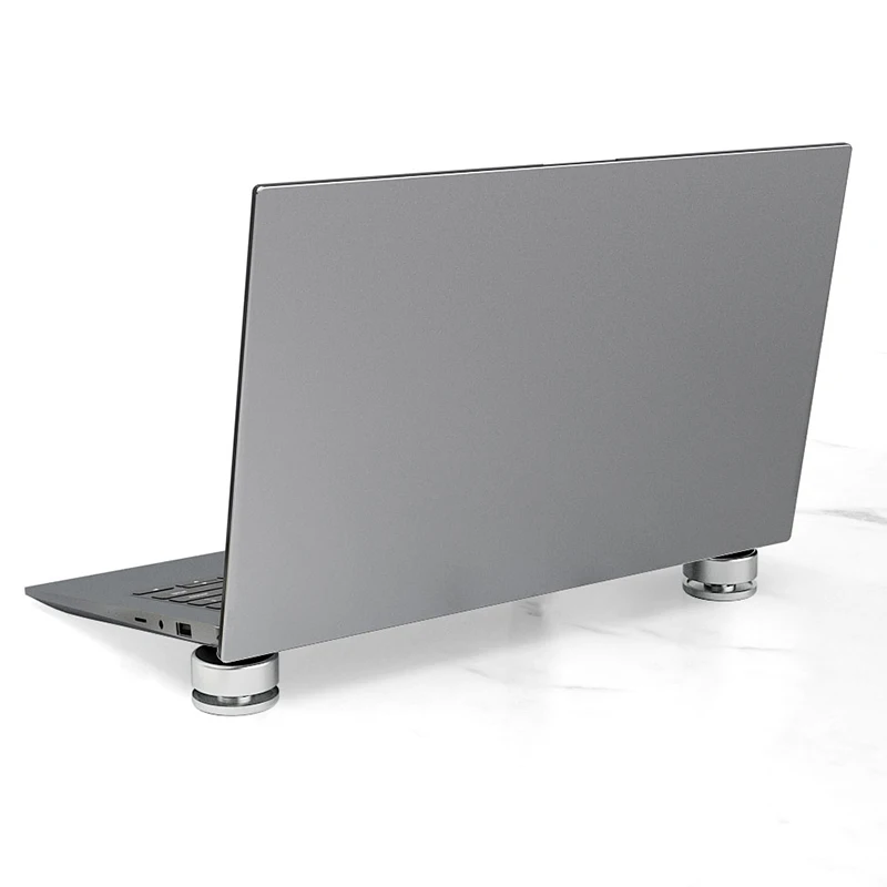 TEUCER LOT-1 Podstawka pod laptopa Przenośna podkładka chłodząca Przenośna regulowana podstawa chłodząca Uchwyt antypoślizgowy do MacBooka