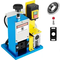 SIHAO 60ft/min Automatic Wire Stripper Machine 1.5-25mm | Portable Electric Cable Stripping Tool for Copper Wires