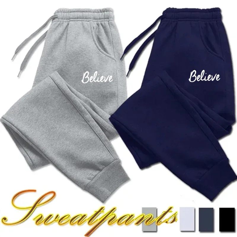 Moda hombres entrenamiento gimnasio jogging deportes casuales Jogger pantalones de chándal pantalones largos