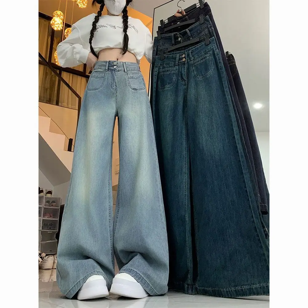 

Широкие брюки длиной, женские осенние брюки из полиэстера, высокое качество, винтажные, для колледжа, академия, профессиональная лоскутная вельветовая подкладка в стиле ретро