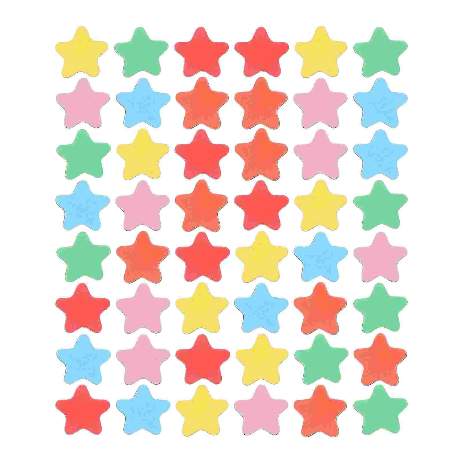 

240 Pcs Office Stickers Love Tiles Simple Fridge Decors Mini Chart Star Magnets