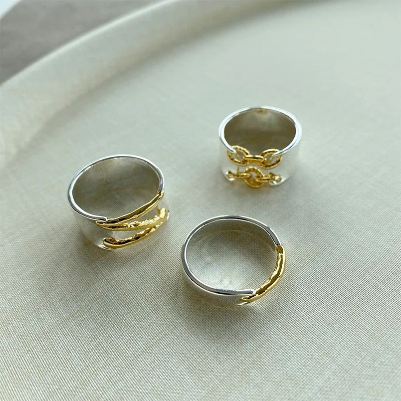 

Новая мода позолоченная полая цепочка женское кольцо дизайнерское модное высококачественное вечернее кольцо для женщин