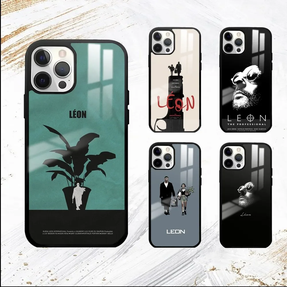 Killer Leon Professional Phone Case For iPhone 16 15 14 13 12 11 Pro Max Plus Mini PC Fashion High Quality mirror phone case