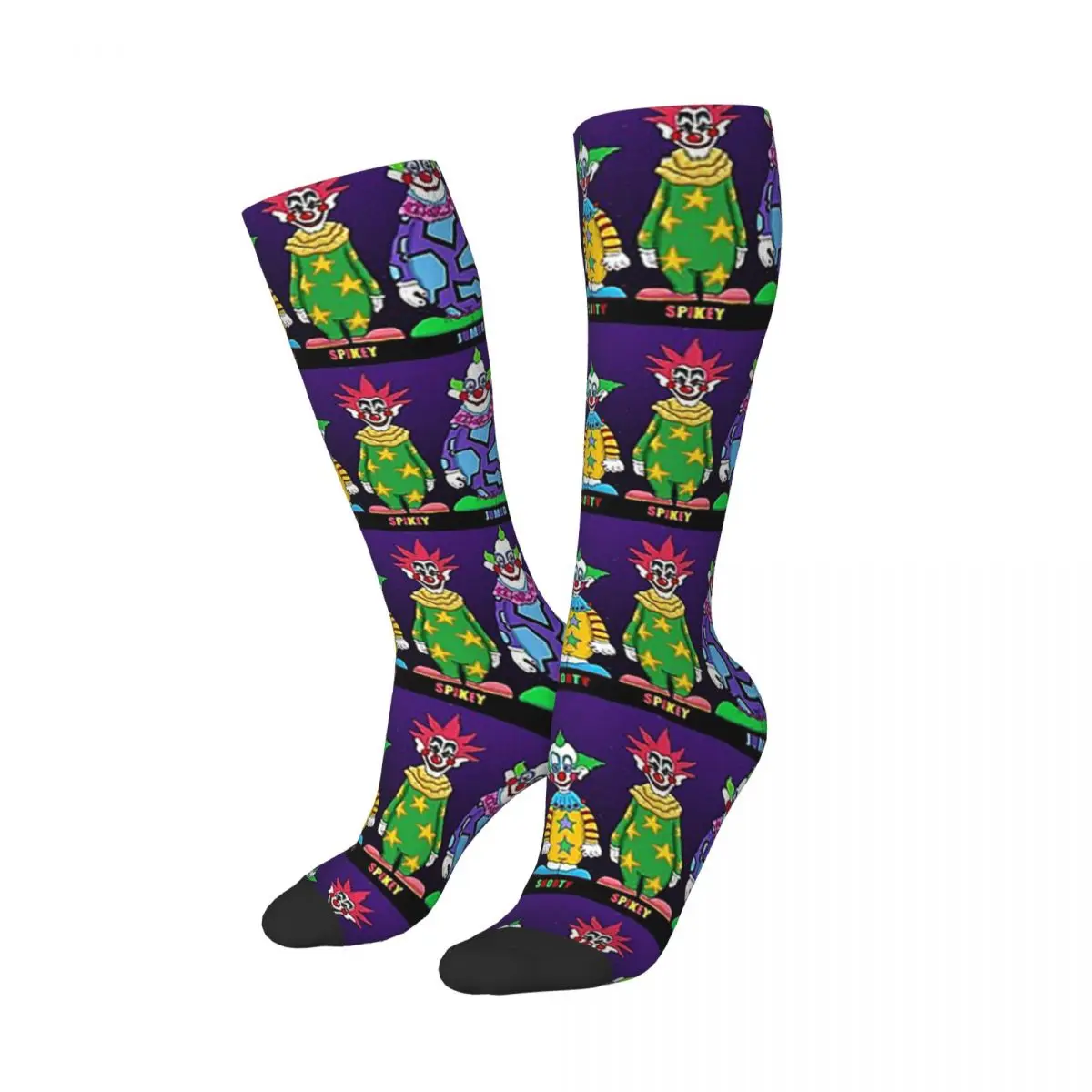 Killer Klowns From Outer Space Socks Harajuku Super Soft Stockings All Season Long Socks Accessories for Unisex Birthday Present