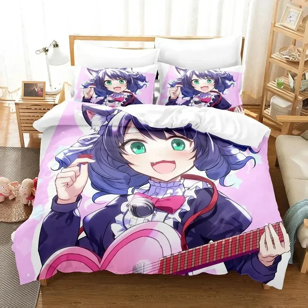 Anime Show By Rock Supplies Set Duvet Cover Set Bedding Sets For Adults Bed With Pillowcases No Filling Luxury Birthday Gifts