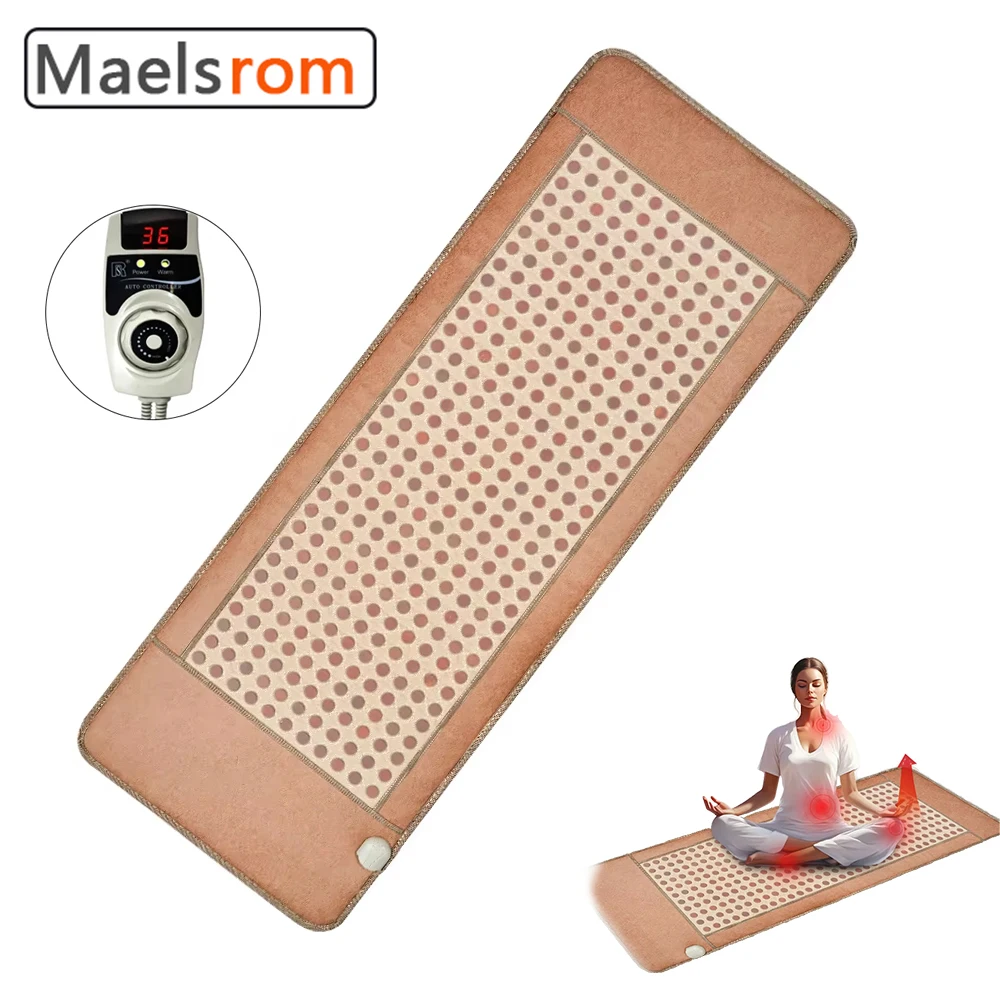 Jade Massage Mattress Tourmaline Heating Pad Far-Infrared Heating Mattress Suitable For Massage Salons And Hydrotherapy