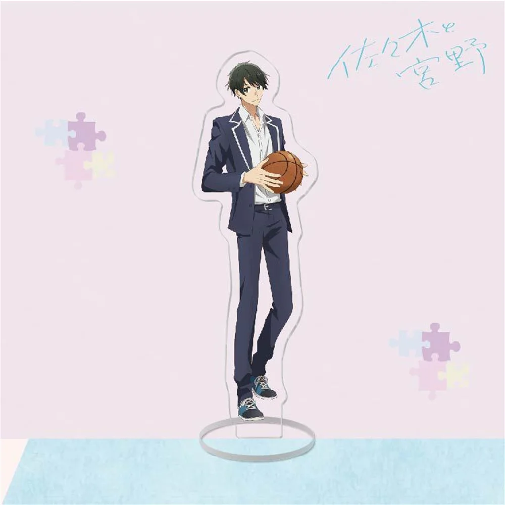 15CM Sasaki to Miyano Anime Acrylic Stand Charm Model Cosplay Characters Ornament Accesorios Goods Collection Gifts