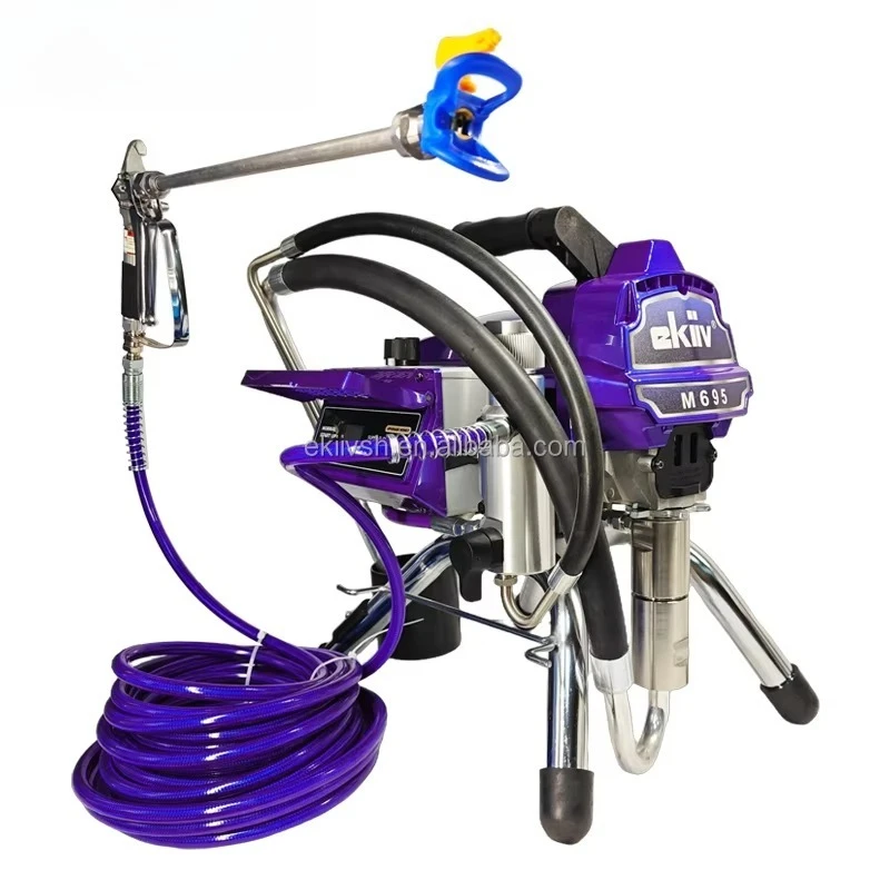 Professional Multi Functional Putty Plaster Cement Paint Grouting Spraying Machine Airless Paint Sprayer