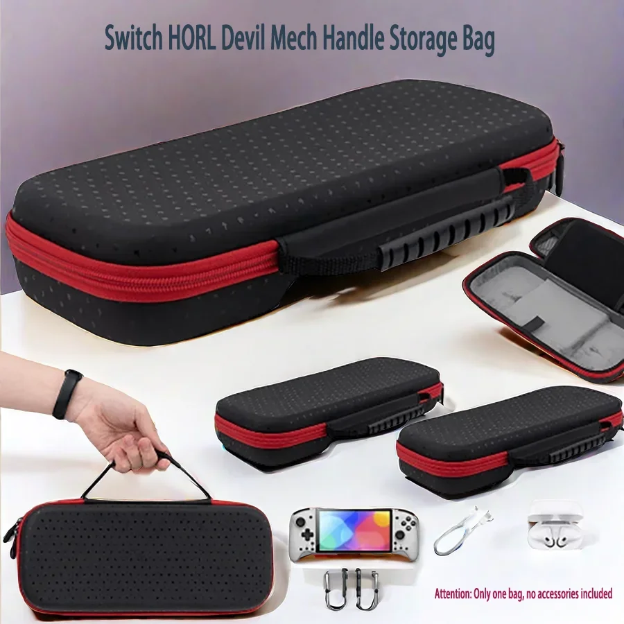 

For Nintendo Switch Hori Split Pad Pro Controller Carrying Case Storage Bag Gamepad Protection Box Travel Pouch Game Card Slot