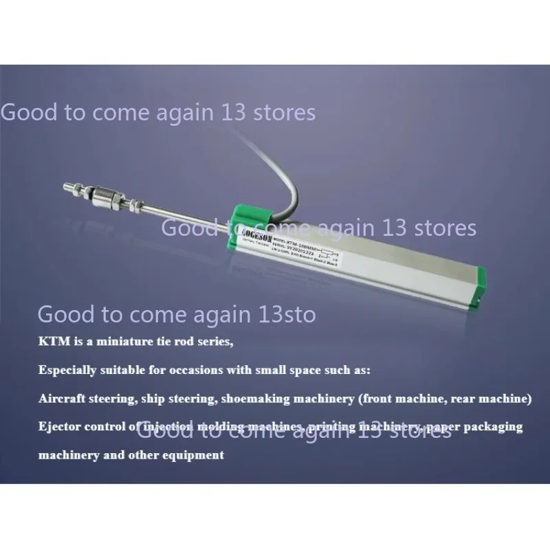 Miniature Spring Linear Electronic Ruler 10/25/50/75/300mm for KTR Micro Linear Displacement Transducer, 1Pc Position Sensor