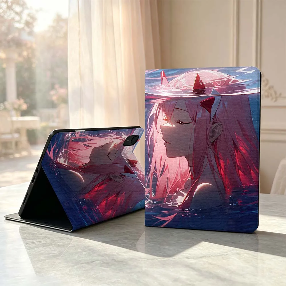 

Cartoon Pink Hair Zero Two For Lenovo Xiaoxin Pad Pro Tab P12 P11 11 11.2 11.5 10.6 inch K10 M10 Plus Tablet Case Soft