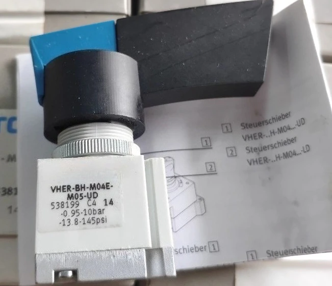

Parts for Rotary Handle Valve VHER-BH-M04E-M05-UD 538199