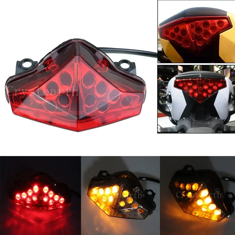 Motorcycle Rear Tail Light Brake Turn Signal Integrated LED Lamp For Kawasaki ER6N ER6F Ninja 650 EX650 2012-2016 2013 2014 2015