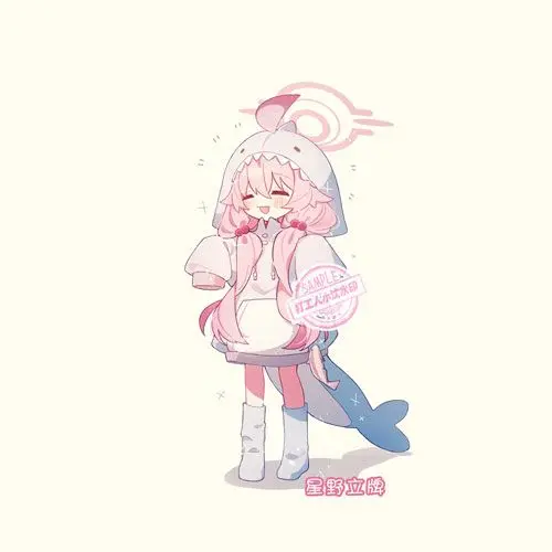 Blue Archive Tokyo Anashi Hosh37Acrylique Stand, Anime Figure Clear Acrylic Model Plate, Desk Decor, Photo Standing Sign